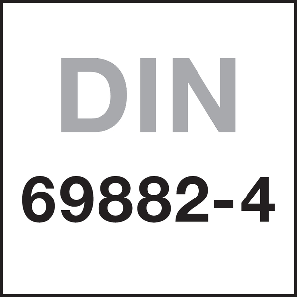 Norm: DIN 69882-4