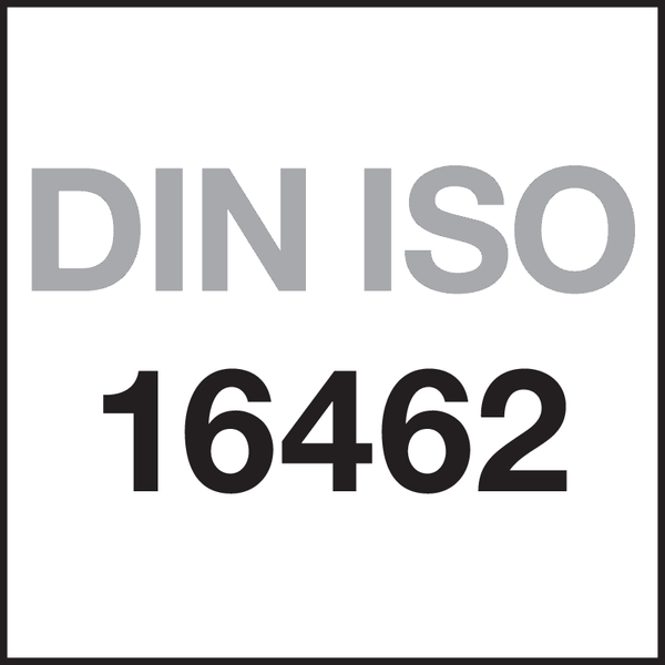 Norm: DIN ISO 16462