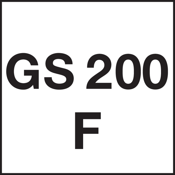 Typ: GS 200 F