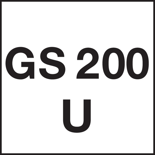 Typ: GS 200 U